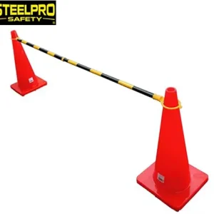 Barra Retráctil Amarillo/Negro